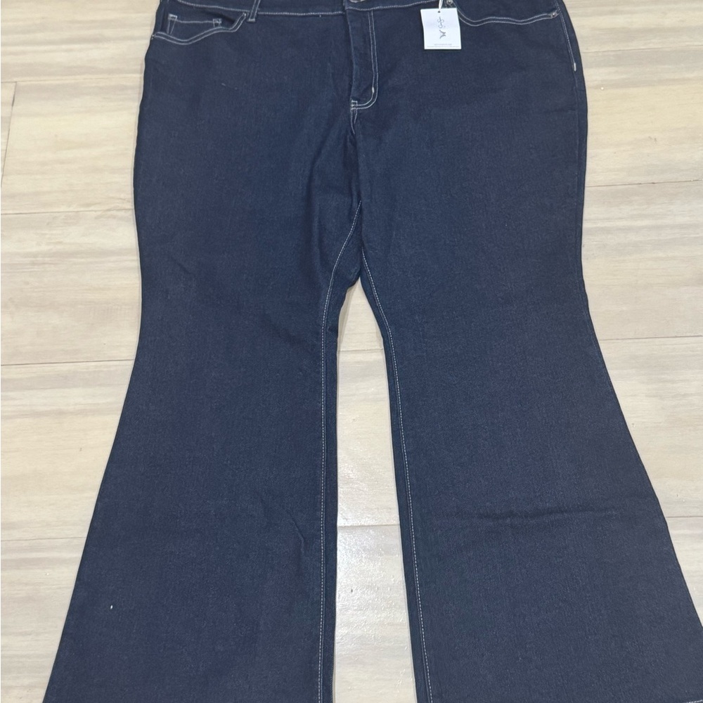 Jessica Simpson Navy Flare Jeans